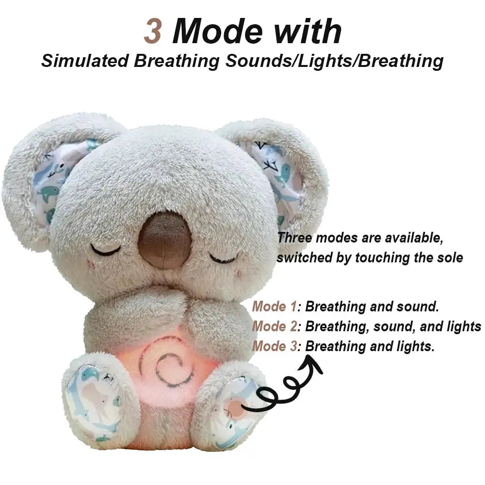 **"Koala con Respiración para Bebé: Ayuda para Dormir y Relaxación"**