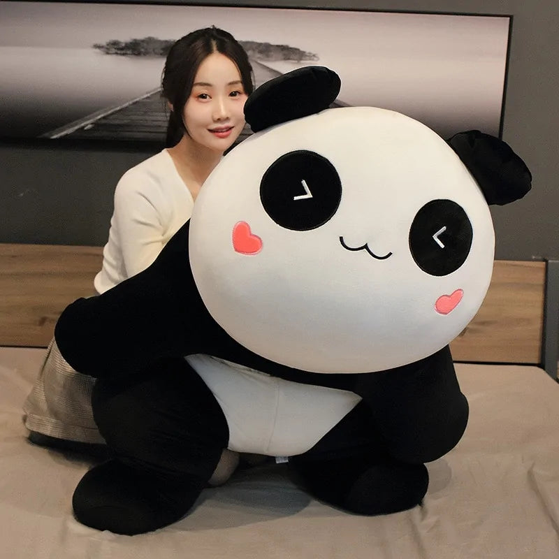 Peluche Grande de Panda: Súper Suave y Adorable, El Compañero Ideal para Todos