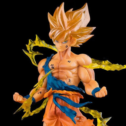 Figura de Acción SON GOKU Super Saiyan Dragon Ball Z: Estatua de Colección del Anime