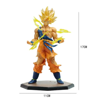 Figura de Acción SON GOKU Super Saiyan Dragon Ball Z: Estatua de Colección del Anime