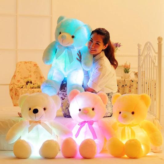 **"Osito de Peluche LED Luminoso: Brilla con Ternura y Magia"**