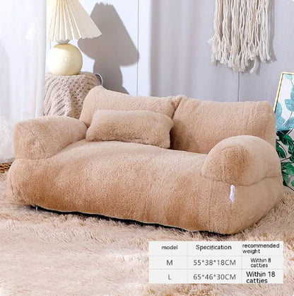 **"Cama de Lujo para Gatos de Felpa: Comodidad y Estilo para tu Mascota"**