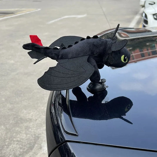 Accesorio para Auto: Juguete de Dragón Toothless ¡Dale un Toque Divertido a tu Vehículo!