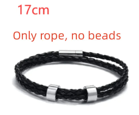 **"Pulsera de Cuero Negra para Hombre: Estilo y Distinción en Tu Muñeca"**